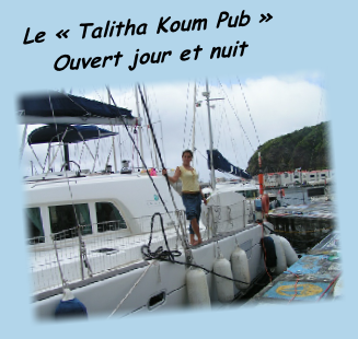 Le «&nbsp;Talitha Koum&nbsp;Pub&nbsp;»
Ouvert jour et nuit